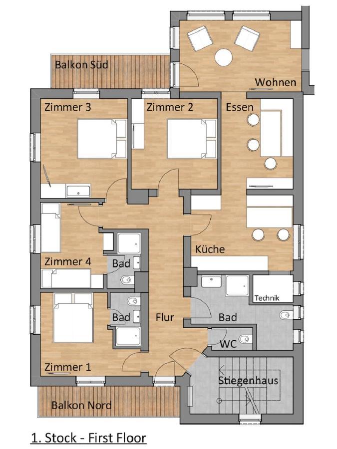 Appartement Haus Alton à Fieberbrunn Extérieur photo